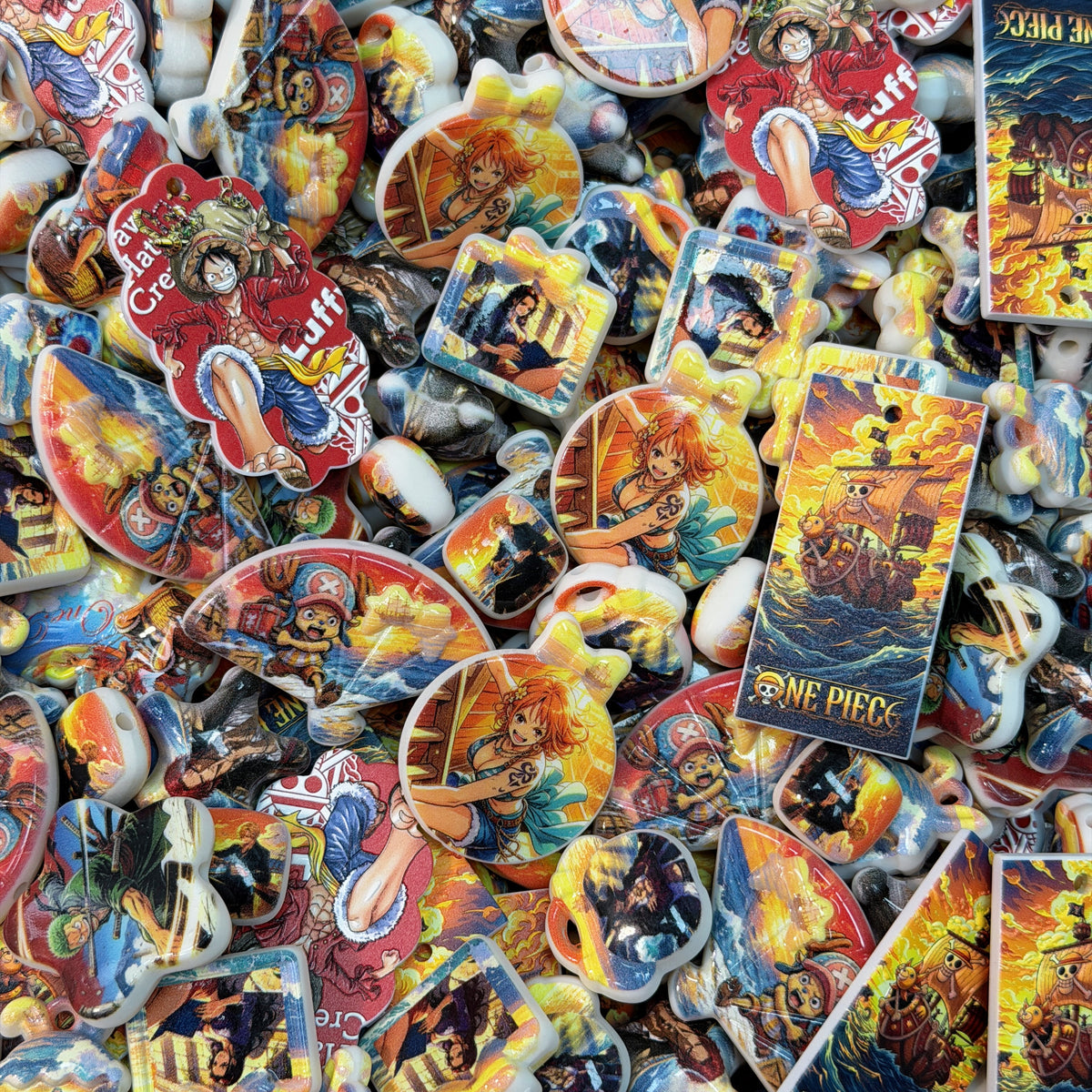 Acrylic beads- One Piece(for phone chains, beadable pens, keychains)