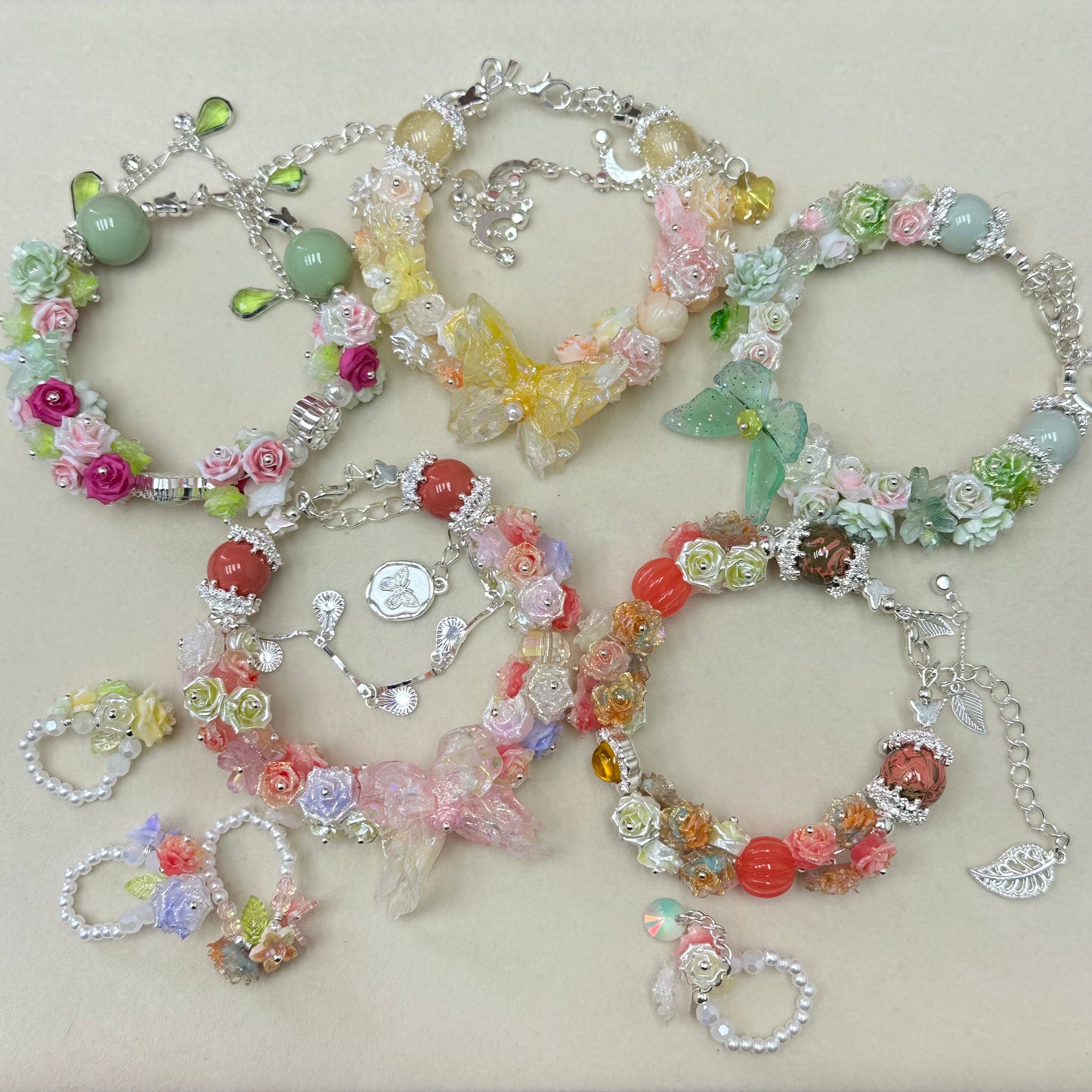 New!!Flower Bracelets Lucky Game