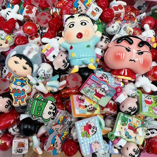 Acrylic beads-Crayon Shin (for phone chains, beadable pens, keychains)