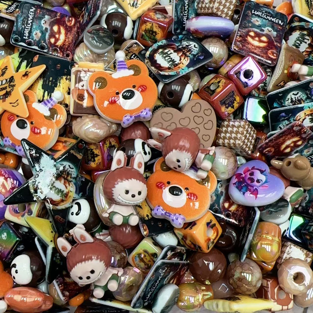 Acrylic beads-Labuba (for phone chains, beadable pens, keychains)