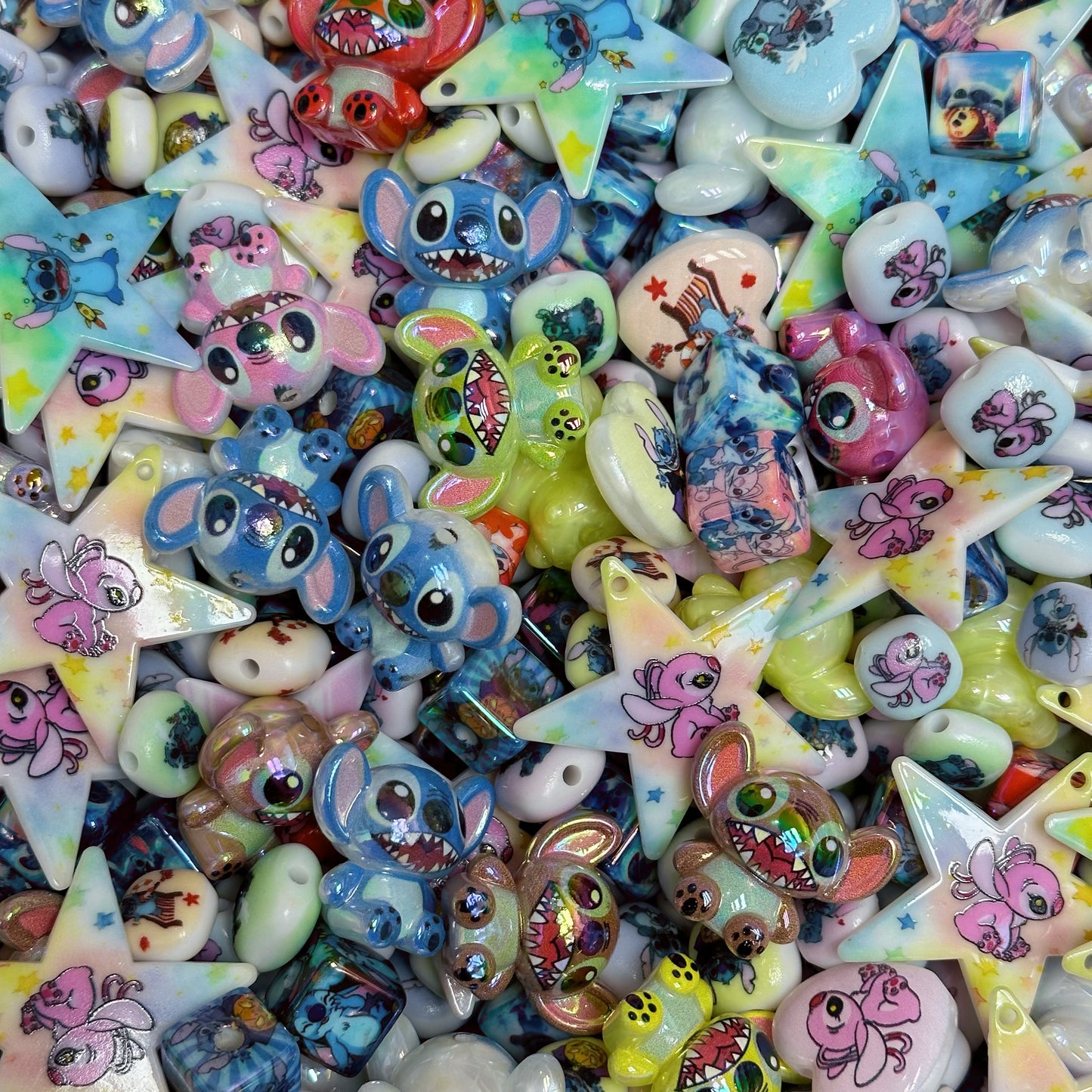 Acrylic beads-Stitchy (for phone chains, beadable pens, keychains)