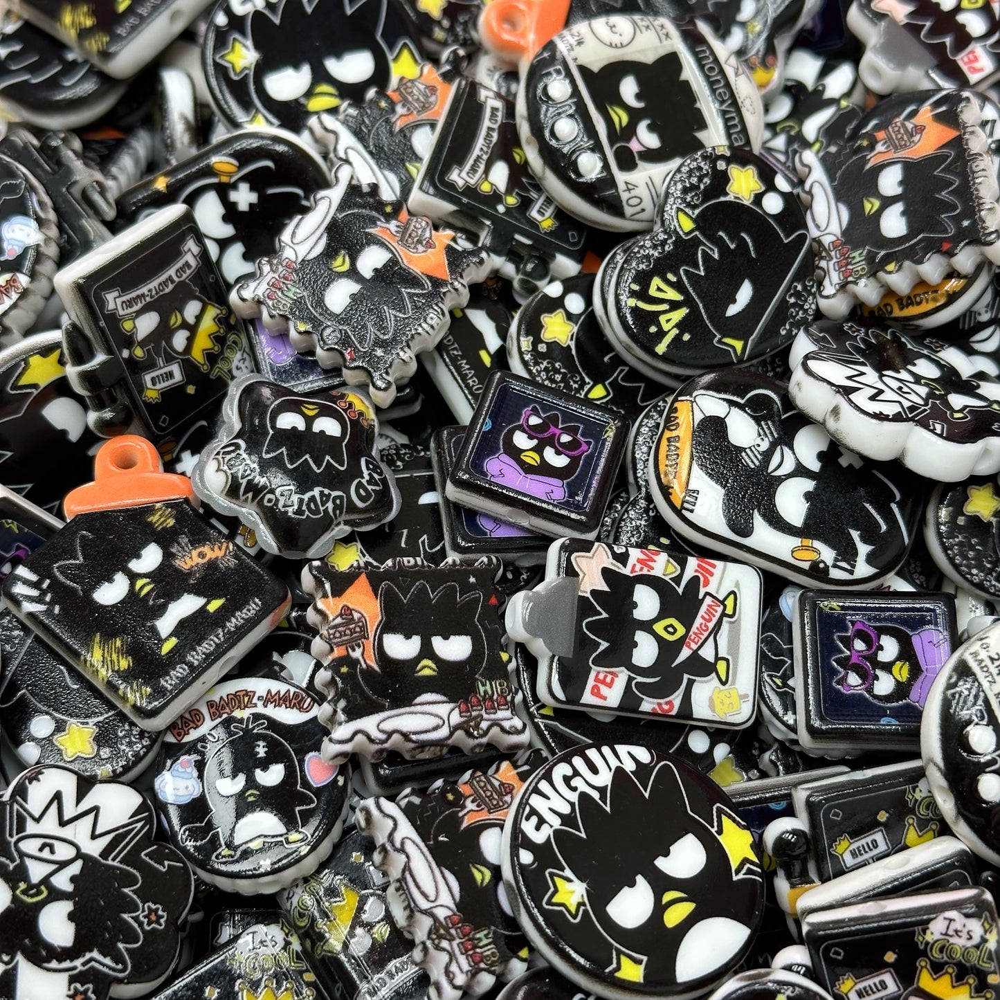 【!!Last One!!!】Acrylic beads – Bad Badtz for beadable pens, keychains, phone chains
