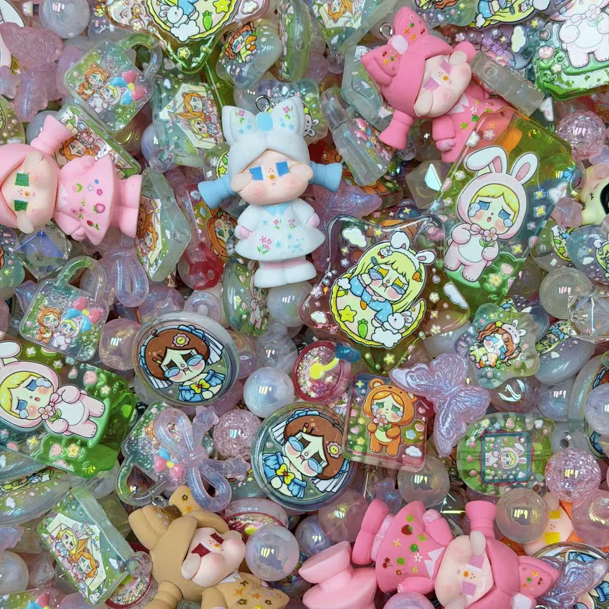 Acrylic beads-Cry Baby(for phone chains, beadable pens, keychains)