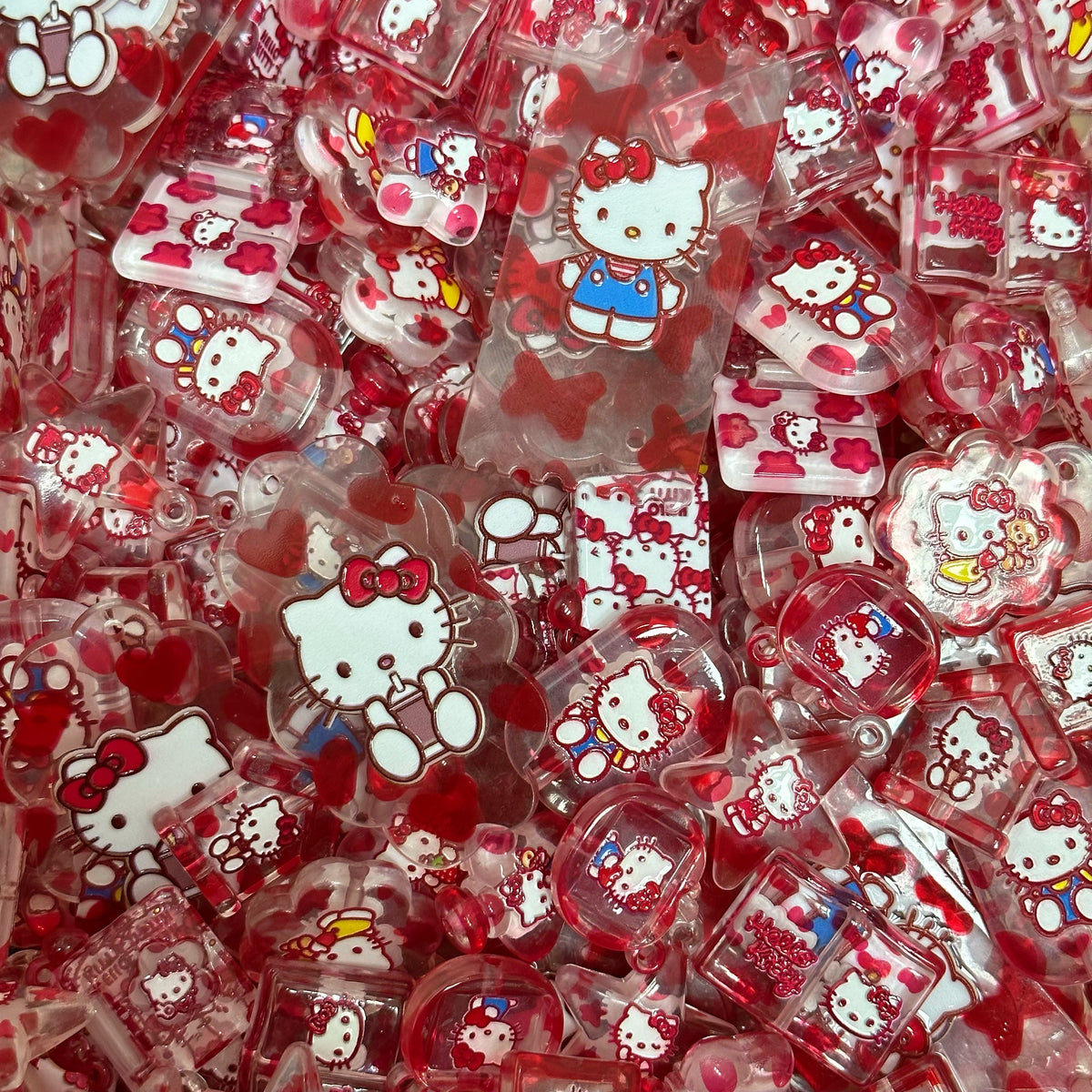 Acrylic beads-Crystal Clear HK(for phone chains, beadable pens, keychains)