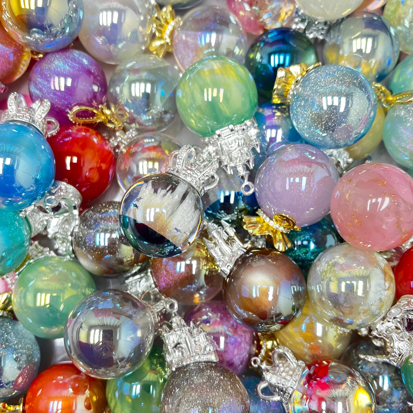 Acrylic Sphere Pendants Lucky Game