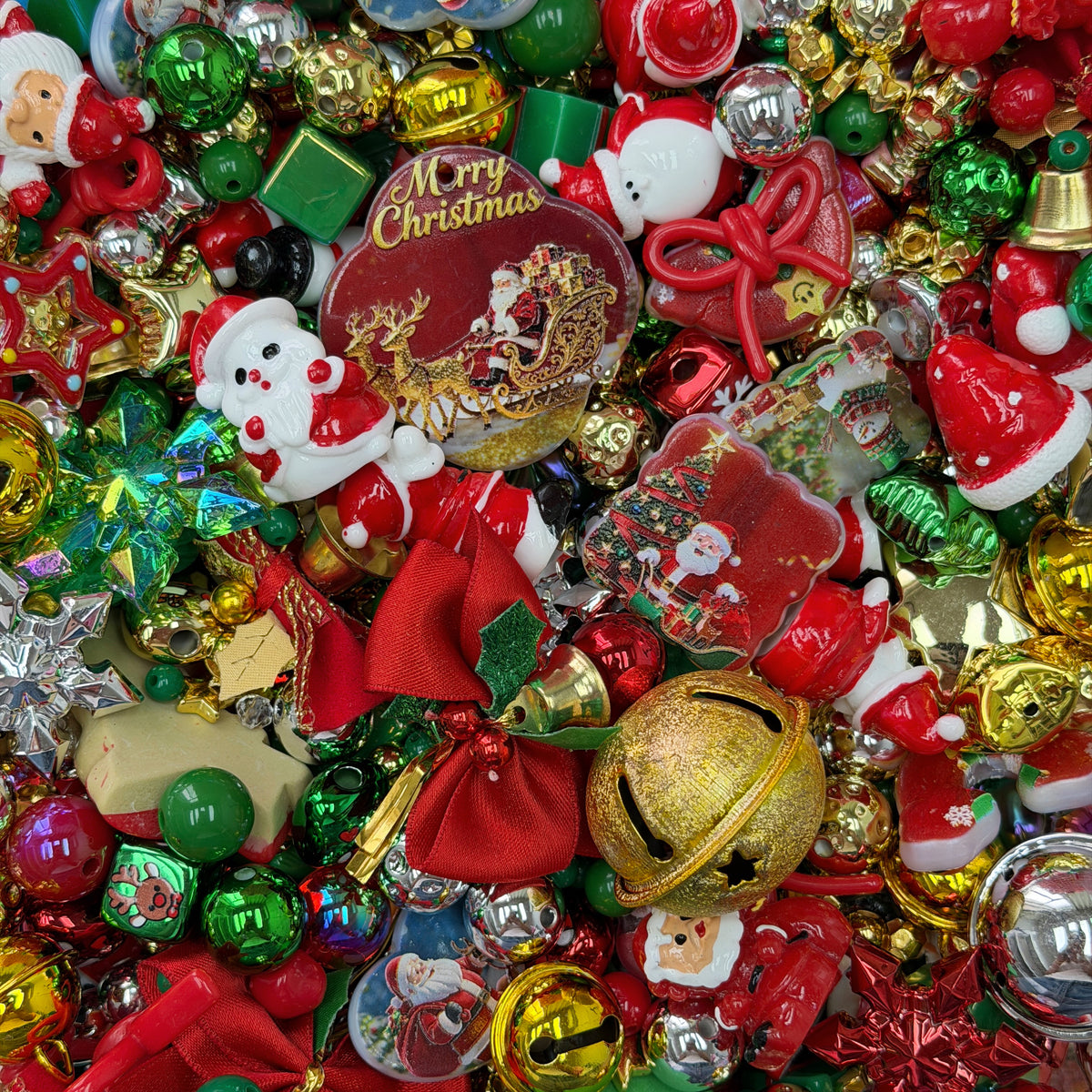 Acrylic beads-Christmas 2.0(for phone chains, beadable pens, keychains)