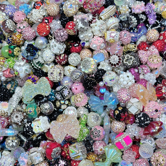 Acrylic beads – Diamond beads for beadable pens, keychains, phone chains