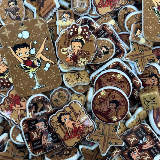 Acrylic beads – Betty in Style for beadable pens, keychains, phone chains