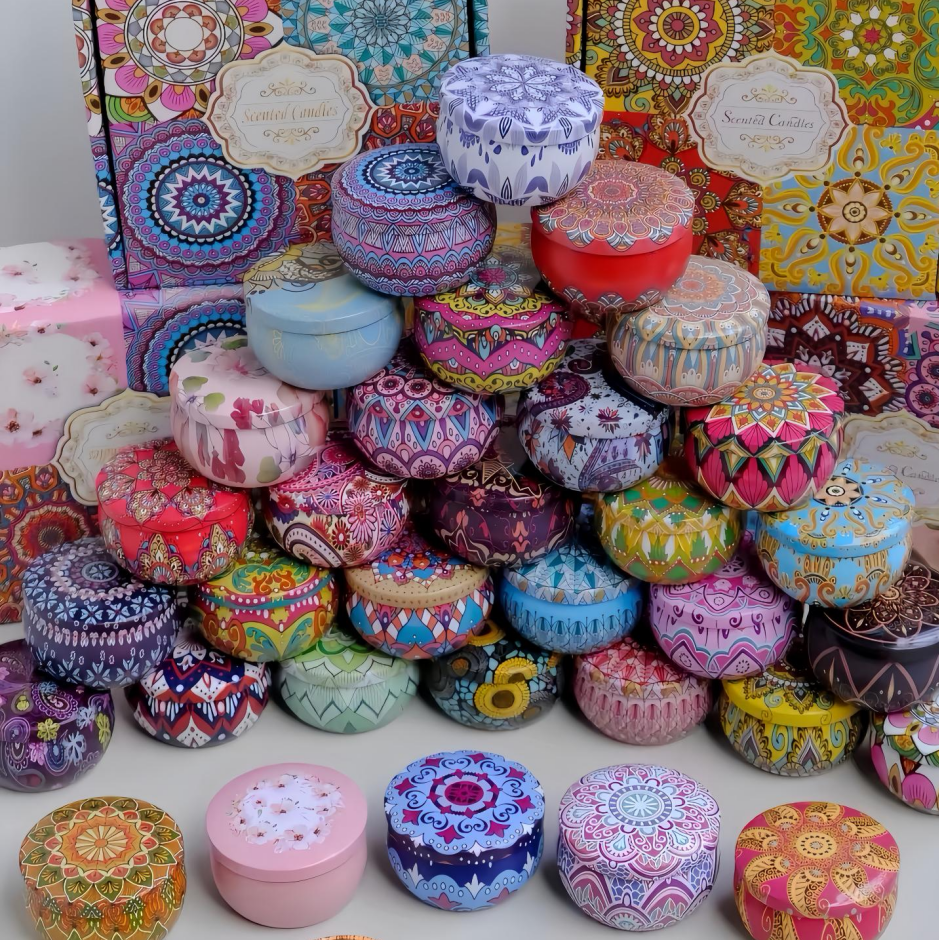 Decorative Mini Tin Box Lucky Game