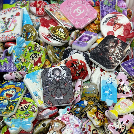 Acrylic beads – IP Mashup for beadable pens, keychains, phone chains