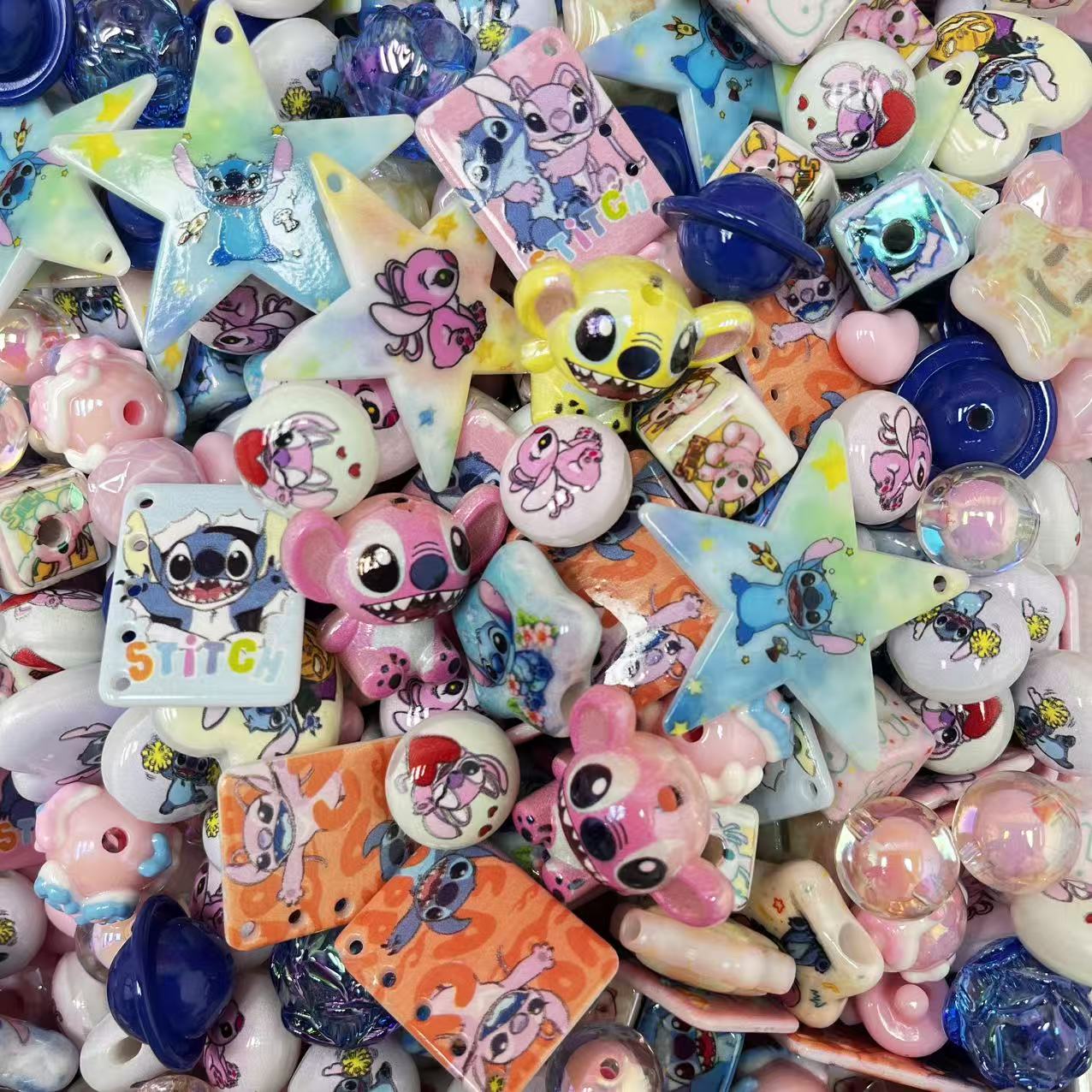 Acrylic beads-Stitchy (for phone chains, beadable pens, keychains)