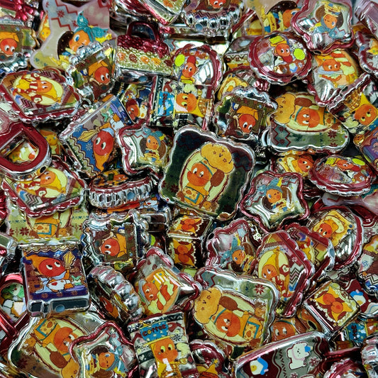 Acrylic beads – Twinkle Star for beadable pens, keychains, phone chains