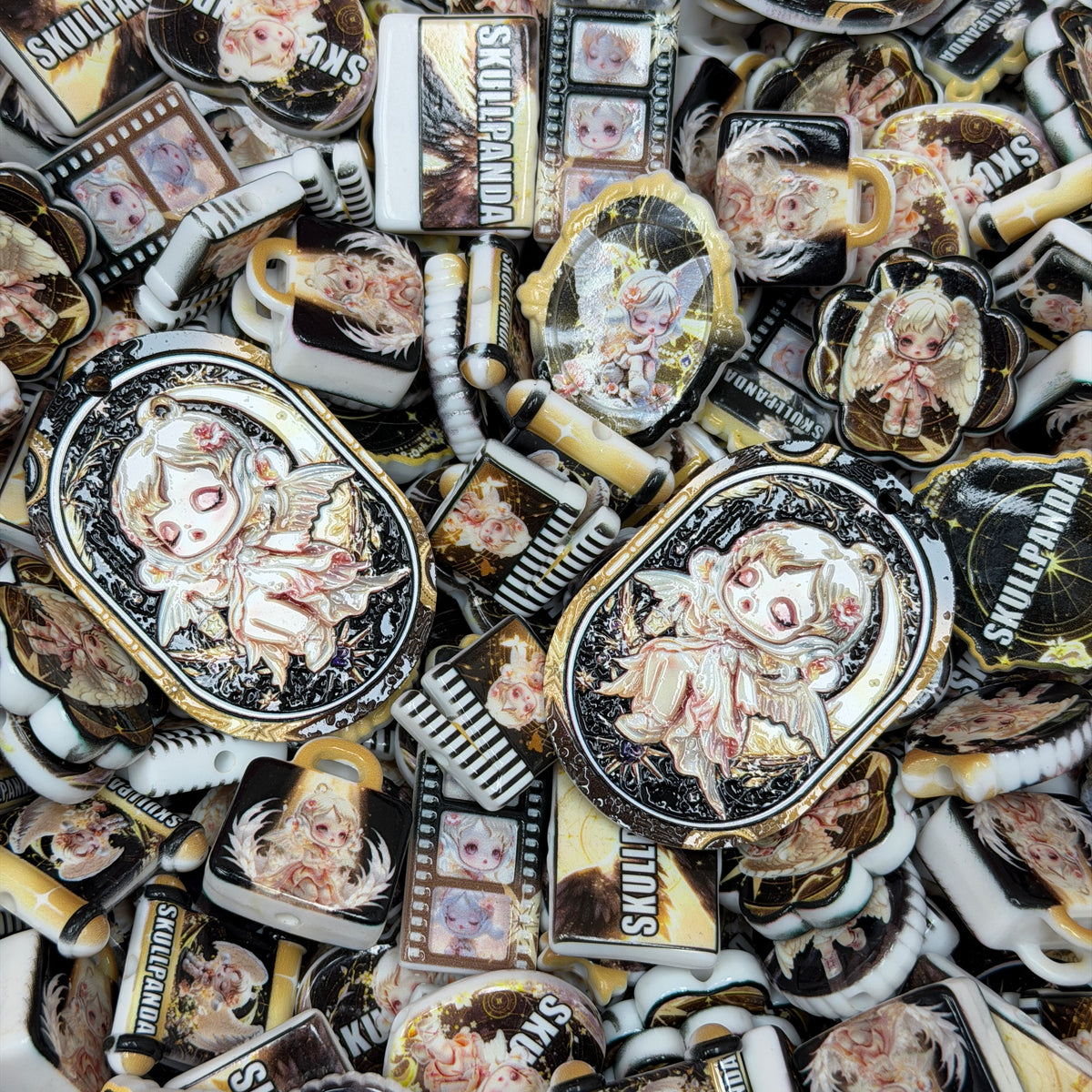 Acrylic beads-Angel SP 2.0 (for phone chains, beadable pens, keychains)