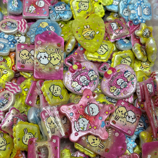 Acrylic beads – Chiikawa Relief for beadable pens, keychains, phone chains