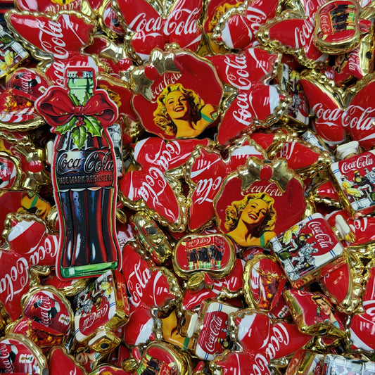 Acrylic beads- Coca Cola(for phone chains, beadable pens, keychains)