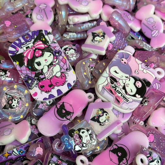 Acrylic beads –  Migic Kuku for beadable pens, keychains, phone chains