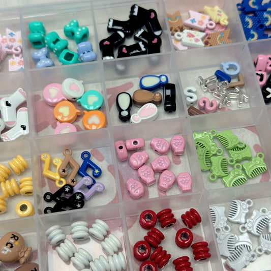 Metal Accessory Beads Lucky Game