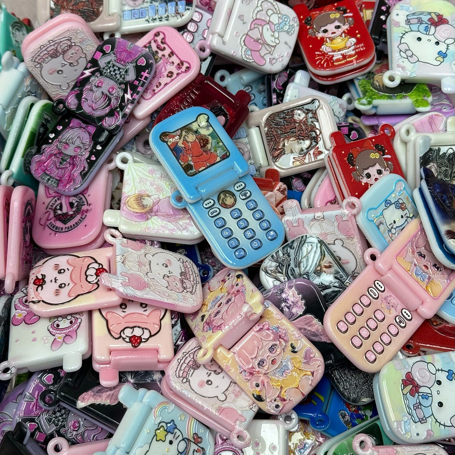 （New）Acrylic beads – Mobile Phone for beadable pens, keychains, phone chains