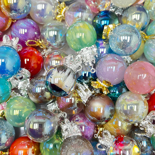 Acrylic Sphere Pendants Lucky Game