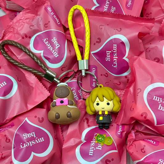 PVC Keychains Lucky Game