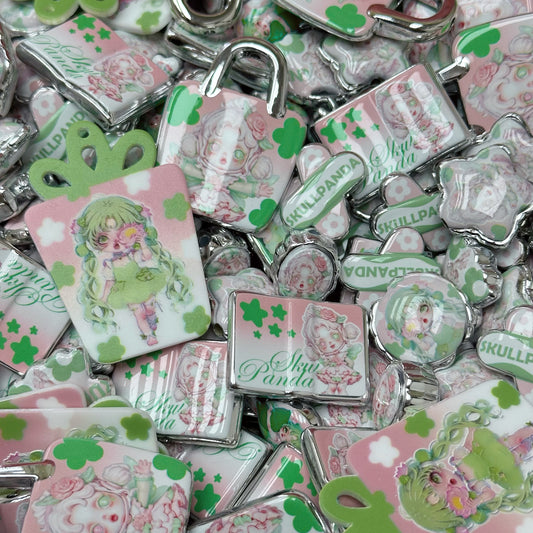 Acrylic beads –  Spring SP for beadable pens, keychains, phone chains