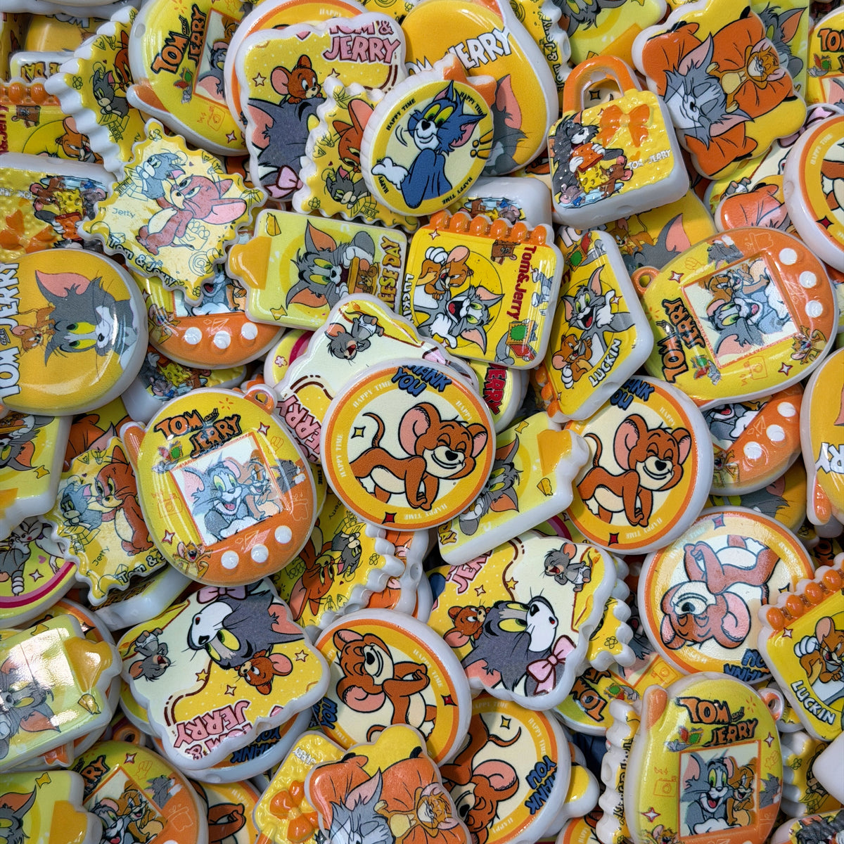 Acrylic beads-Tom and Jerry(for phone chains, beadable pens, keychains)